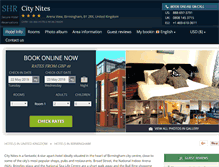 Tablet Screenshot of city-nites-birmingham.hotel-rn.com