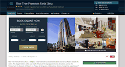 Desktop Screenshot of blue-tree-faria-lima.hotel-rn.com
