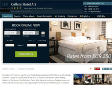 Tablet Screenshot of gallery-art.hotel-rn.com