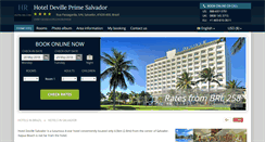 Desktop Screenshot of deville-salvador.hotel-rn.com