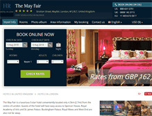 Tablet Screenshot of may-fair-london.hotel-rn.com