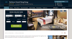 Desktop Screenshot of harbour-grand.hotel-rn.com