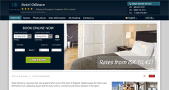 Desktop Screenshot of odinsve-reykjavik.hotel-rn.com