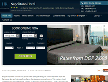 Tablet Screenshot of napolitano.hotel-rn.com