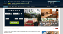 Desktop Screenshot of panorama-inn.hotel-rn.com
