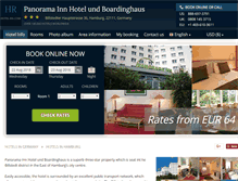 Tablet Screenshot of panorama-inn.hotel-rn.com