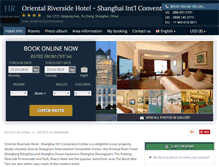 Tablet Screenshot of oriental-riverside.hotel-rn.com