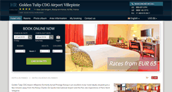 Desktop Screenshot of kyriad-prestige-roissy.hotel-rn.com