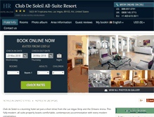 Tablet Screenshot of club-de-soleil.hotel-rn.com