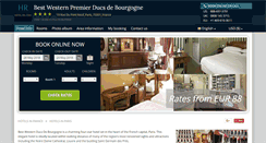 Desktop Screenshot of des-ducs-de-bourgogne.hotel-rn.com
