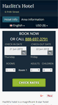 Mobile Screenshot of hazlitts-london.hotel-rn.com
