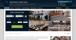 Desktop Screenshot of comfort-rouen-stsever.hotel-rn.com
