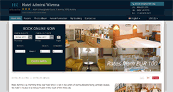 Desktop Screenshot of admiral-wien.hotel-rn.com
