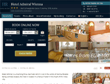 Tablet Screenshot of admiral-wien.hotel-rn.com
