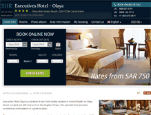 Tablet Screenshot of executives-riyadh.hotel-rn.com