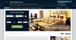 Desktop Screenshot of kings-court-prague.hotel-rn.com