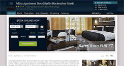 Desktop Screenshot of adina-apartment-markt.hotel-rn.com