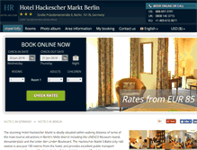 Tablet Screenshot of hackescher-markt.hotel-rn.com
