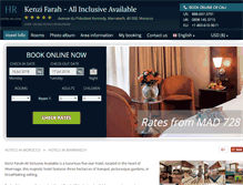 Tablet Screenshot of kenzi-farah.hotel-rn.com