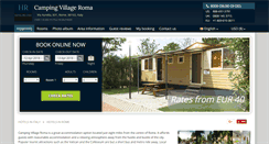 Desktop Screenshot of camping-village-roma.hotel-rn.com