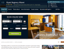 Tablet Screenshot of hyatt-regency-miami.hotel-rn.com