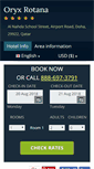 Mobile Screenshot of oryx-rotana-doha.hotel-rn.com