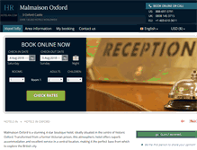 Tablet Screenshot of malmaison-oxford.hotel-rn.com