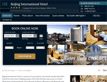 Tablet Screenshot of beijing-international.hotel-rn.com