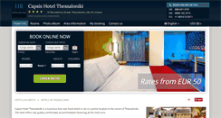 Desktop Screenshot of capsis-thessaloniki.hotel-rn.com