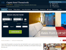 Tablet Screenshot of capsis-thessaloniki.hotel-rn.com