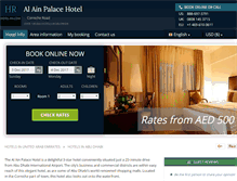 Tablet Screenshot of al-ain-palace.hotel-rn.com