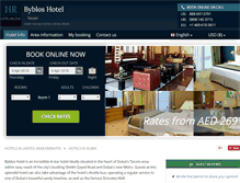 Tablet Screenshot of byblos-dubai.hotel-rn.com