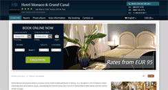 Desktop Screenshot of monaco-grand-canal.hotel-rn.com