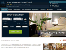 Tablet Screenshot of monaco-grand-canal.hotel-rn.com