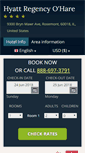 Mobile Screenshot of hyatt-regency-ohare.hotel-rn.com