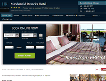 Tablet Screenshot of macdonald-rusacks.hotel-rn.com