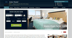 Desktop Screenshot of anker-hostel-oslo.hotel-rn.com