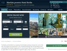 Tablet Screenshot of maritim-proarte.hotel-rn.com