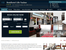 Tablet Screenshot of cosys-lille-vauban.hotel-rn.com