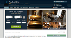 Desktop Screenshot of achillion-athens.hotel-rn.com