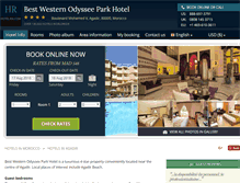 Tablet Screenshot of odyssee-park-agadir.hotel-rn.com