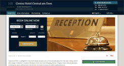 Desktop Screenshot of central-am-dom.hotel-rn.com