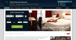 Desktop Screenshot of guarani-esplendor.hotel-rn.com